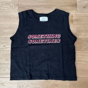 Ungrid ノースリーブTシャツ ブラック