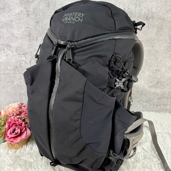 【美品】 ミステリーランチ coulee 25 リュック バックパック 黒 MYSTERY RANCH ザック リュックサック