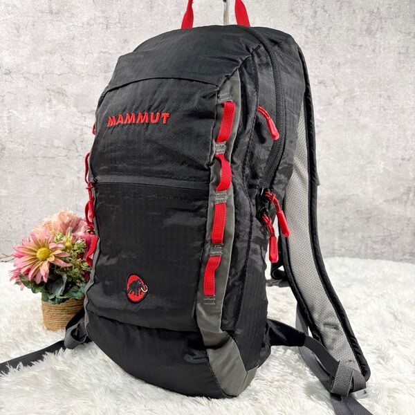 マムート リュック バックパック ナイロン アウトドア 黒 赤 ランニング MAMMUT 登山 ランニング スポーツ