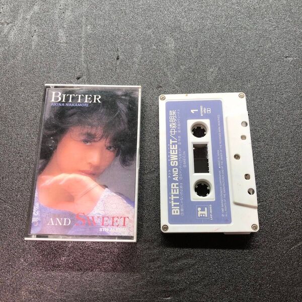 中森明菜 カセットテープ ビターアンドスイート