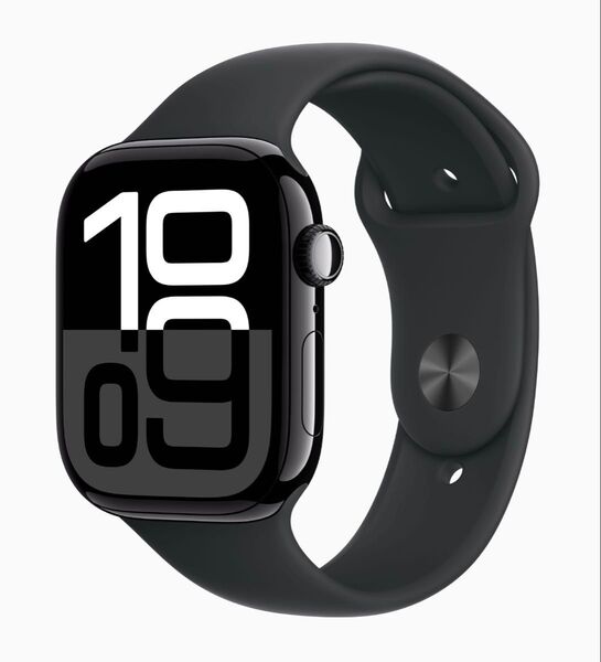 Apple Watch Series10 46mm ジェットブラック M/L GPSモデル 即日発送