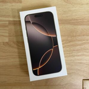 新品未開封 iPhone 16Pro 256Gb デザートチタニウム Apple SIMフリー残債なし即日発送