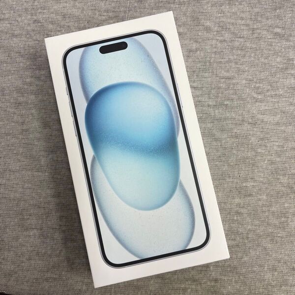 新品 未開封 iPhone 15Plus 128Gb ブルー国内版SIMフリー