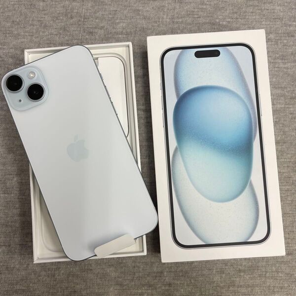 iPhone 15Plus 128Gb ブルー国内版SIMフリー