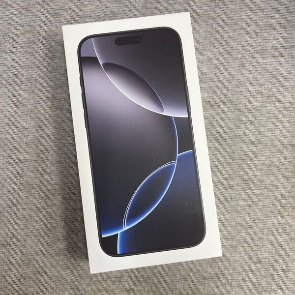 iPhone16 ProMax 256GB ブラック Apple SIMフリー