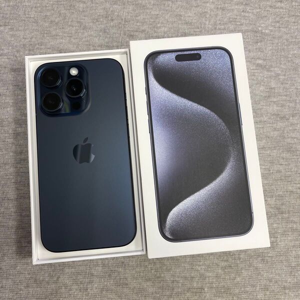 iPhone15Pro 256 GB ブルー Apple SIMフリー 送料無料