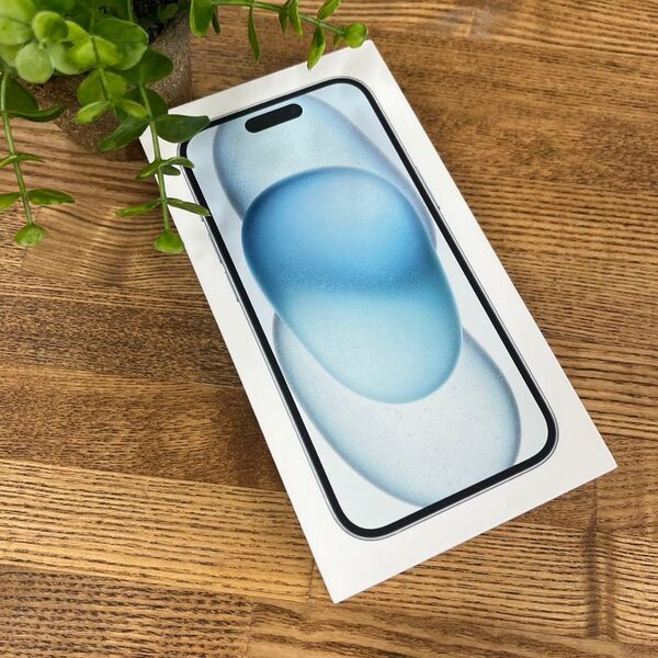新品未開封 iPhone 15 128Gb ブルー Apple SIMフリー残債なし即日発送