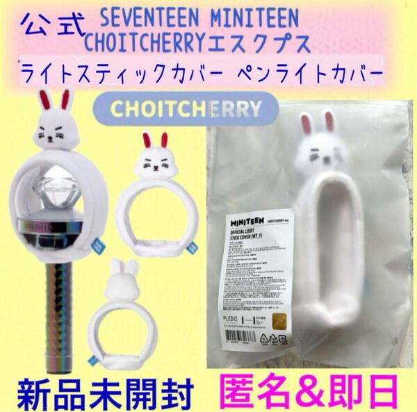 【最後1点】公式★SEVENTEEN セブチ セブンティーン ミニティーン☆エスクプス☆ペンライトカバー ライトスティックカバー