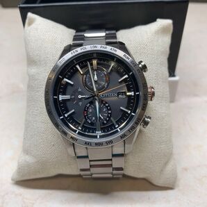 CITIZEN ATTESA アテッサ エコドライブ電波時計 AT8181-63E