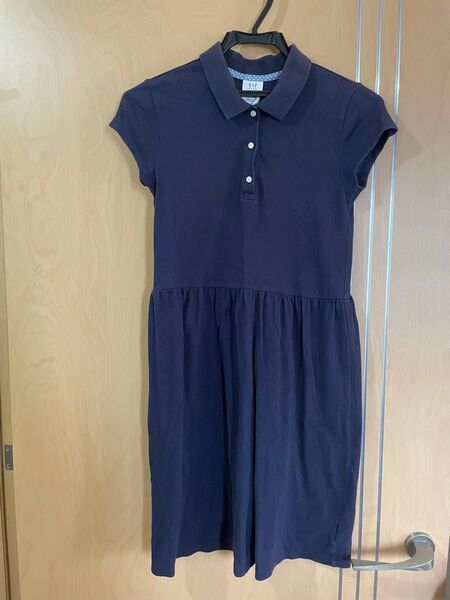 GAP ギャップ キッズラルフローレン 半袖ワンピース ポロワンピース ワンピース 半袖女の子X L 150 160 ネイビー 紺