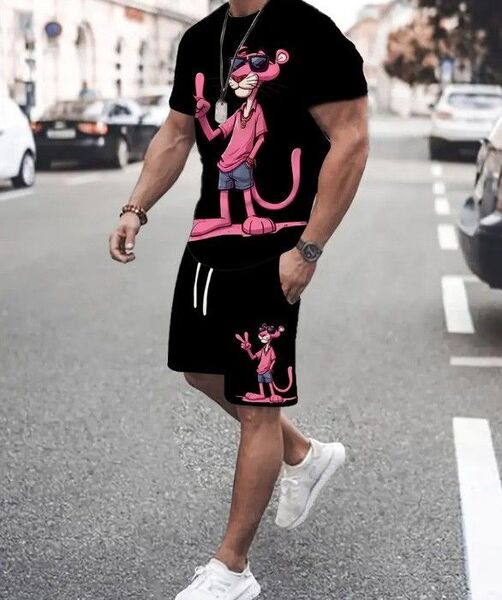 BIGサイズ (2XL~3XL) Tシャツ 3Dプリント クリアカラー 吸汗速乾 ストレッチ 肩幅:52㎝ 胸囲:123㎝