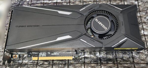 GIGABYTE NVIDIA GeForce RTX 2080 Ti TURBO 11GB ブロワー 外排気