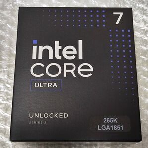 新品未開封 Intel Core Ultra 7 265K BOX LGA1851