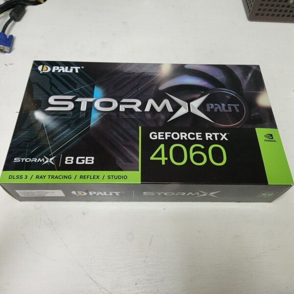 Palit StormX GeForce RTX4060 8GB 動作確認済み