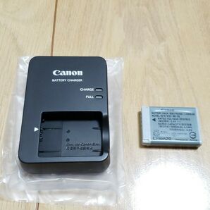 Canon CB-2LH 未使用 バッテリーチャージャー 充電器 NB-13L 純正バッテリー付き