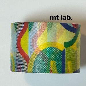 mt マスキングテープ mt lab. 蔵前2周年記念限定テープBセットより くねくねの壁 30mm幅