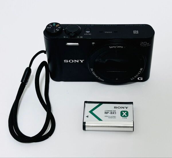 SONY ソニー DSC-WX350 サイバーショット デジタルカメラ ブラック【通電動作未確認】