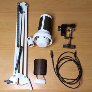 FerBuee コンデンサーマイク 白 USB 中古