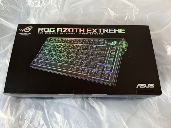 ASUS ROG Azoth Extreme ゲーミングキーボード 新品未開封 リニア Linear 英語配列 正規品
