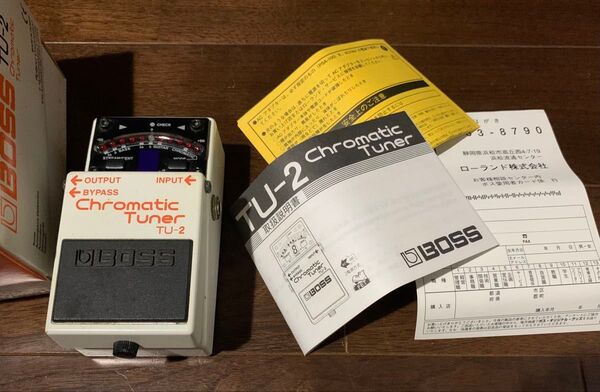 【付属品完備】BOSS TU-2 ボス クロマチックチューナー ギター エフェクター チューナー Chromatic Tuner