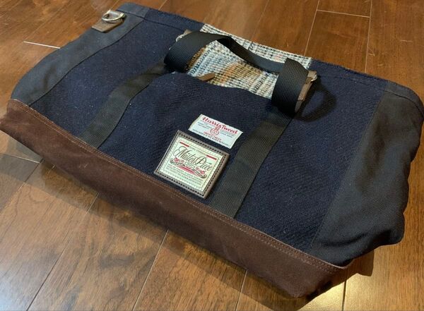 【レア】master piece × harris tweed マスターピース ビジネスバッグ ブリーフケース ハリスツイード