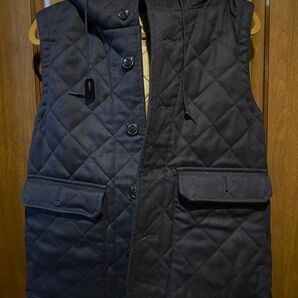 Or Glory wool vest ウール 100% キルティング ベスト キルティングベスト オアグローリー 日本製