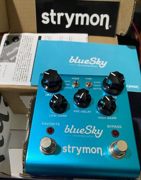 【新品同様】【国内正規品】strymon blueSky Reverb ストライモン リバーブ エフェクター ギター ブルースカイ