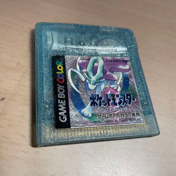 ゲームボーイカラー ポケモン クリスタルパージョン ソフト