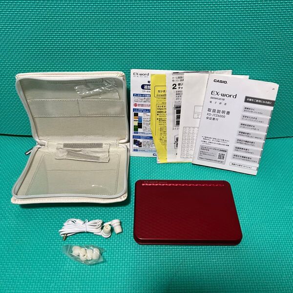 電子辞書 CASIO EX-word XD-JTZ6000 DATAPLUS10 取説付き 付属品付き