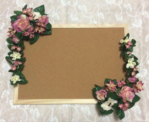ウェルカムボードやフラワーアレンジに【バラの造花】ハンドメイド