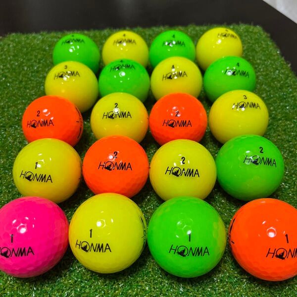 ホンマ HONMA D1 カラーロストボール 20ヶ