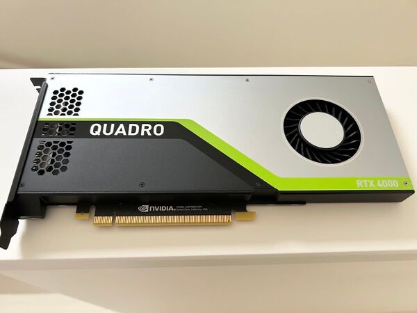 NVIDIA Quadro RTX 4000 8GB GDDR6 グラフィックボード