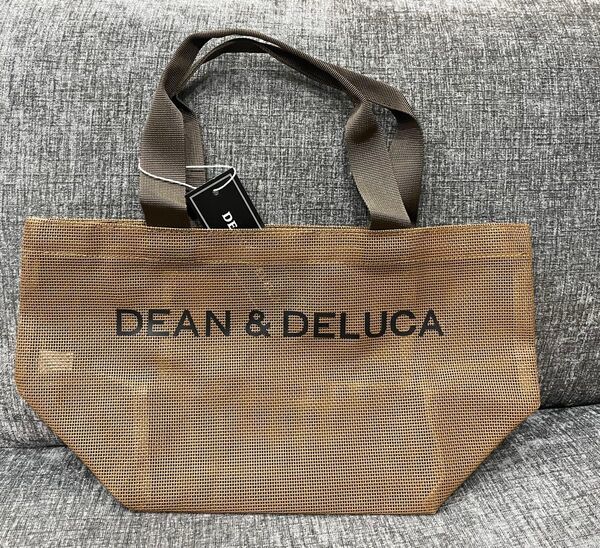 DEAN & DELUCA メッシュトートバッグ Sサイズ内ポケット付き ディーンアンドデルーカ