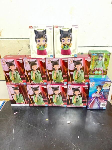 薬屋のひとりごと 猫猫 フィギュア 月精 毒味 ソフビ ちょこの まとめ売り12個セット