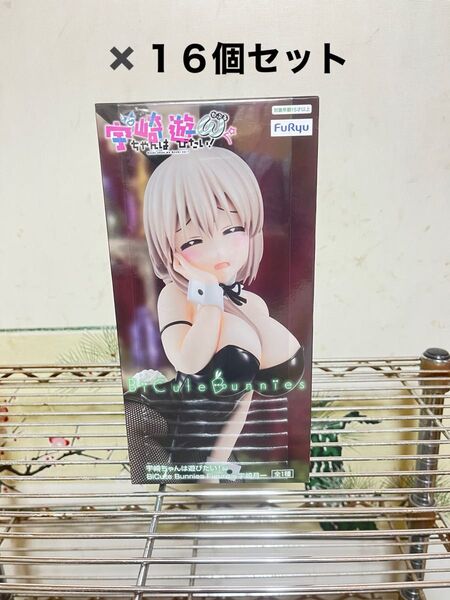 宇崎ちゃんは遊びたい! bicute bunnies figure 宇崎月 ブラック バニー フィギュア16個セット