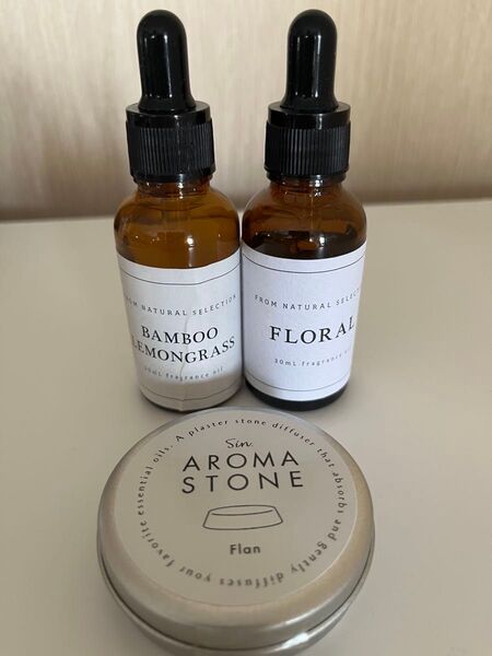 日本製未使用未開封アロマストーン&アロマオイル2種類セット
