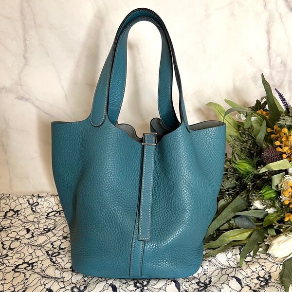 HERMES エルメス【美品】ピコタン MM ハンドバッグ
