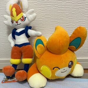 ポケモン エースバーン パモ ぬいぐるみセット