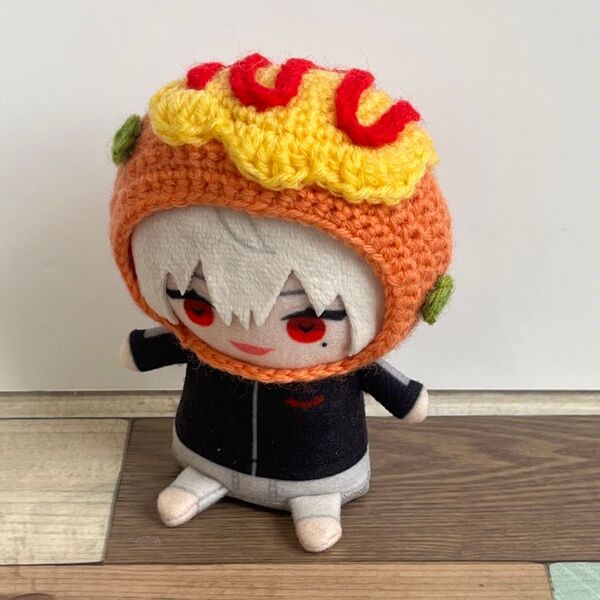 可愛い 手作り ハンドメイド 葛葉 くずは にじぱぺっと オムライス にじさんじ にじぱぺ 被り物 かぶりもの 推し活 ぬい服