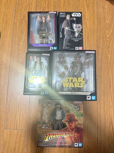 フィギュアーツ アナキン ハンソロ チューバッカ アソーカ インディアナ ジョーンズ STAR WARS セット スターウォーズ