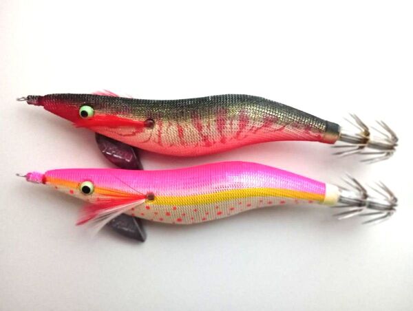 5【美中古】激レア ヨーヅリ アオリーQ 3.5号 2個セット エギング 餌木