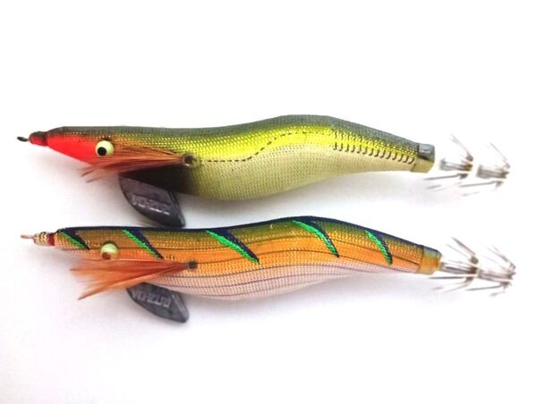 【美中古】激レア ヨーヅリ アオリーQ 3.5号 2個セット エギング 餌木