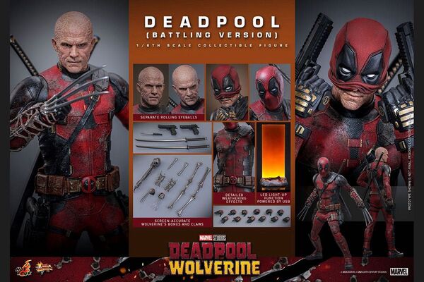 新品未開封『デッドプール&ウルヴァリン』 デッドプール(バトル版)