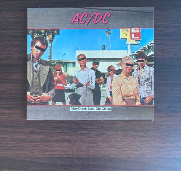 AC/DC Dirty Deeds Done Dirt Cheap ACDC エーシーディーシー 紙ジャケット 洋楽CD悪事と地獄