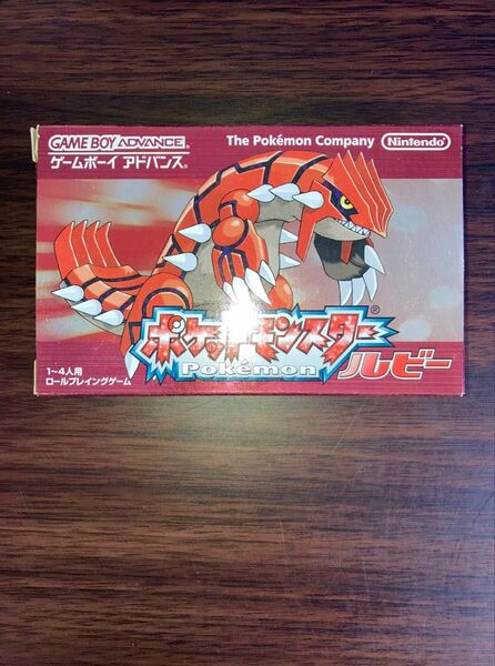 ルビー ポケモン ゲームボーイアドバンス GBA ポケットモンスター ソフト