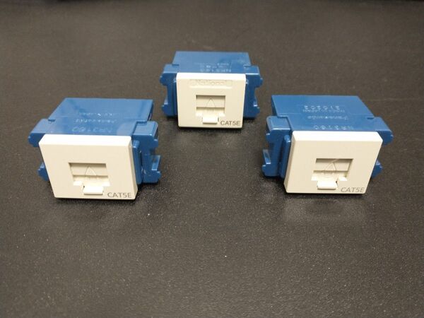 Panasonic LANモジュラージャック CAT5E NR3160 3個セット