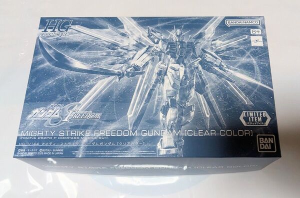 HG 1/144 マイティーストライクフリーダムガンダム クリアカラー HGCE プラモデル組立キット ダンボール発送