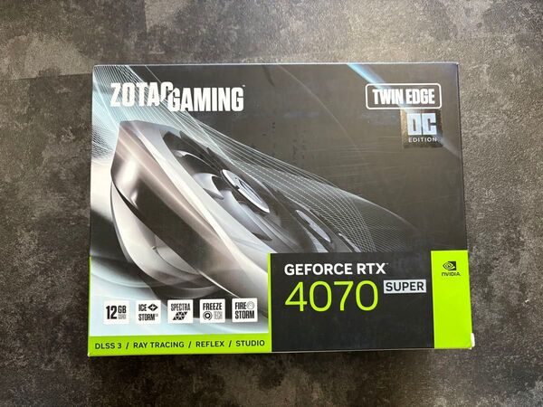 ZOTAC NVIDIA GeForce RTX4070Super 訳あり 動作保証