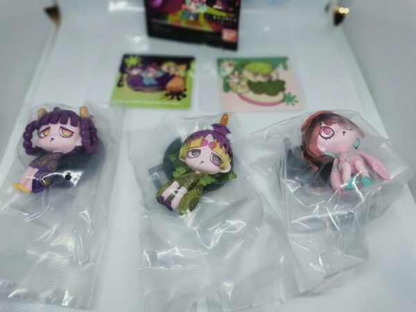 ウイルスイーツ フィギュアコレクション〜甘味処〜 たい焼きつぶあん 抹茶あんみつ さくら餅 ウィルスイーツ
