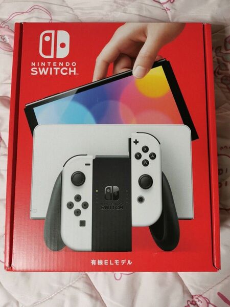 Nintendo Switch(有機ELモデル) Joy-Con(L)/(R) ホワイト ニンテンドースイッチ 本体【新品未開封】